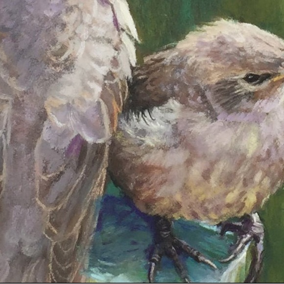 Birds in pastel - Picture 4 of 5